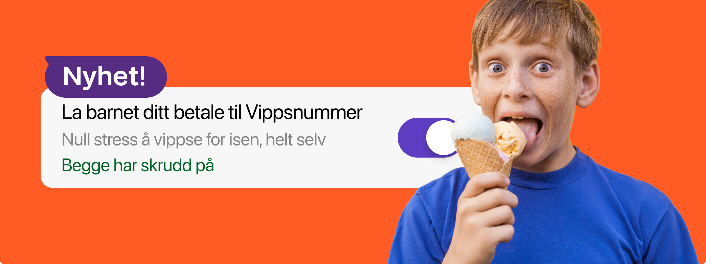 vippsnummer for barn under 15 år